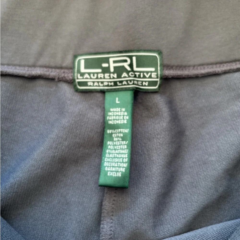 Lauren Active Ralph Lauren Pull-On Charcoal Gray pants
